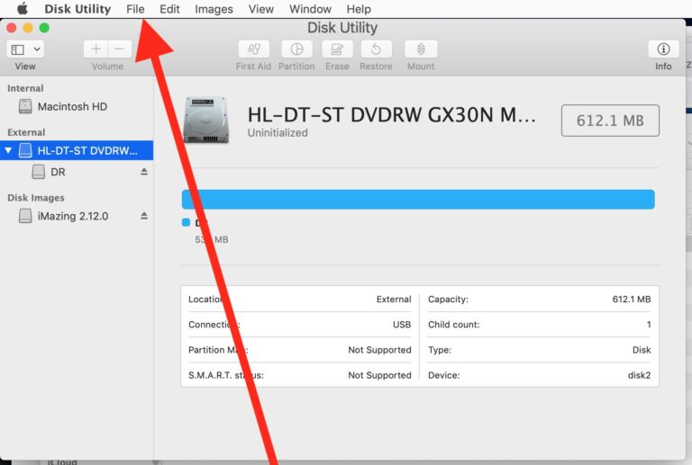Как сделать образ диска с DVD / CD на Mac