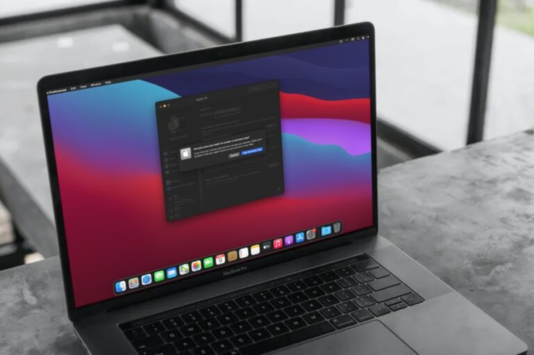 Как получить ключ восстановления Apple ID на Mac
