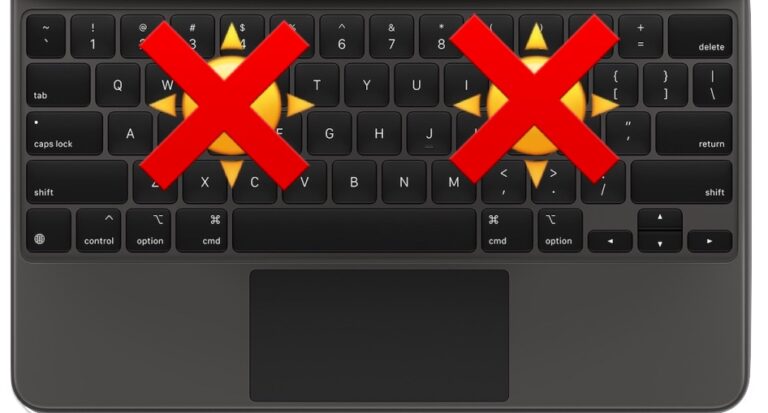Как выключить / включить подсветку на iPad Magic Keyboard