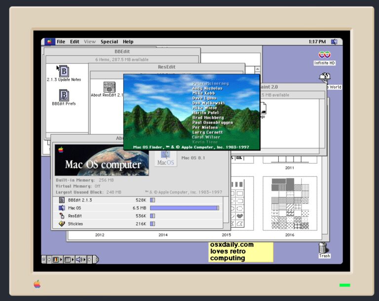 Запустите Mac OS 8 в своем браузере