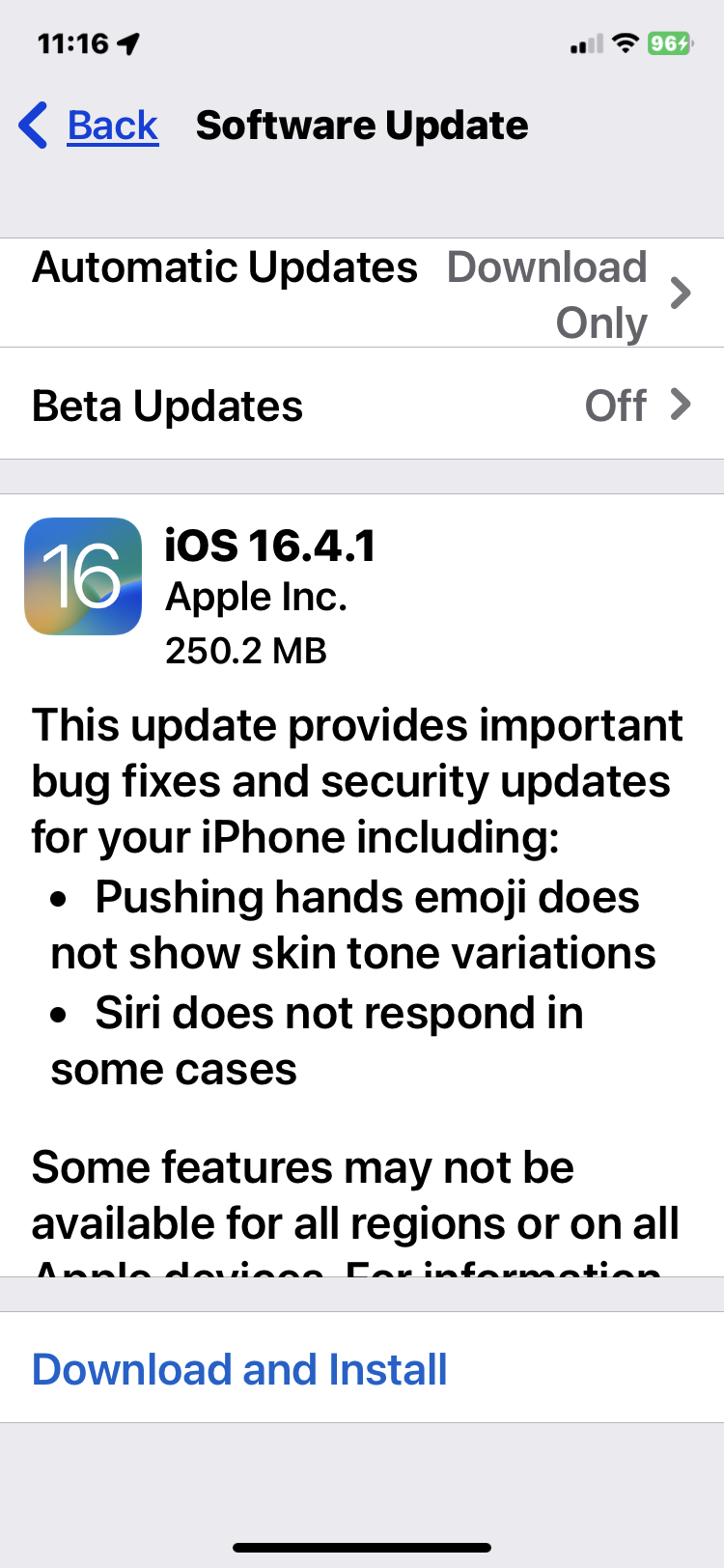 Выпущены обновления iOS 16.4.1 и iPadOS 16.4.1 с исправлениями ошибок
