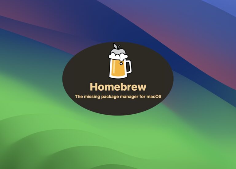 Как установить Homebrew на MacOS Sonoma Beta
