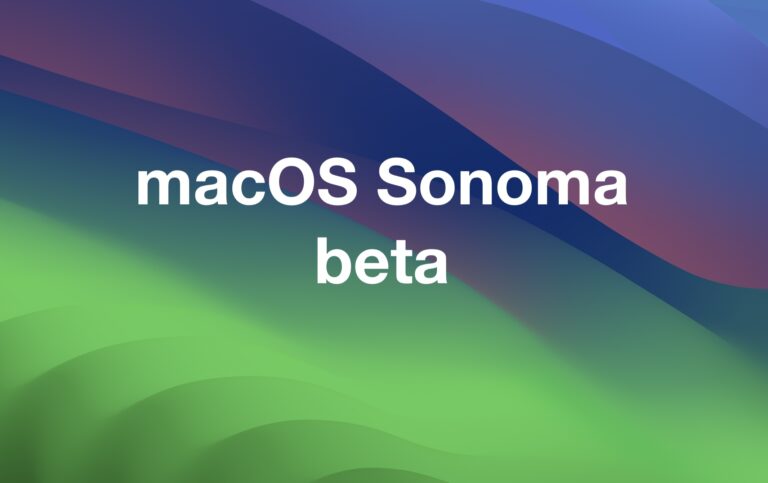 Бета-версия MacOS Sonoma 14.1 доступна для загрузки