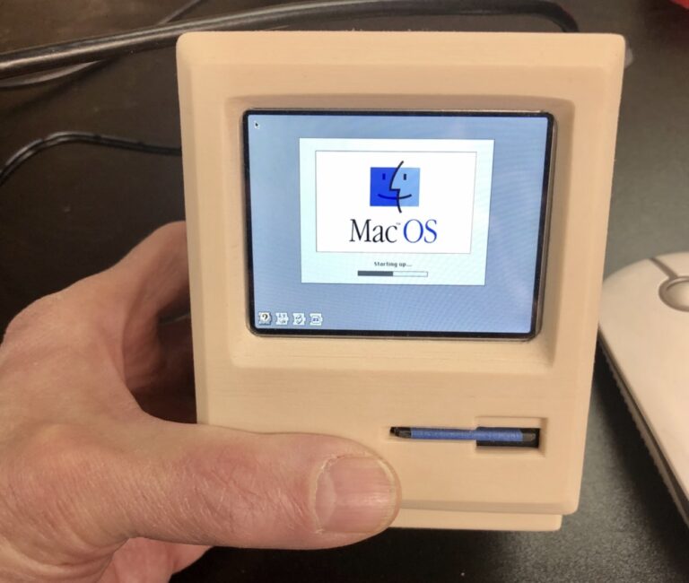 Соберите крошечный работающий Macintosh из RaspberryPi