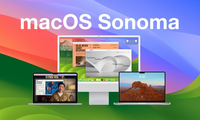 Вы можете скачать macOS Sonoma прямо сейчас