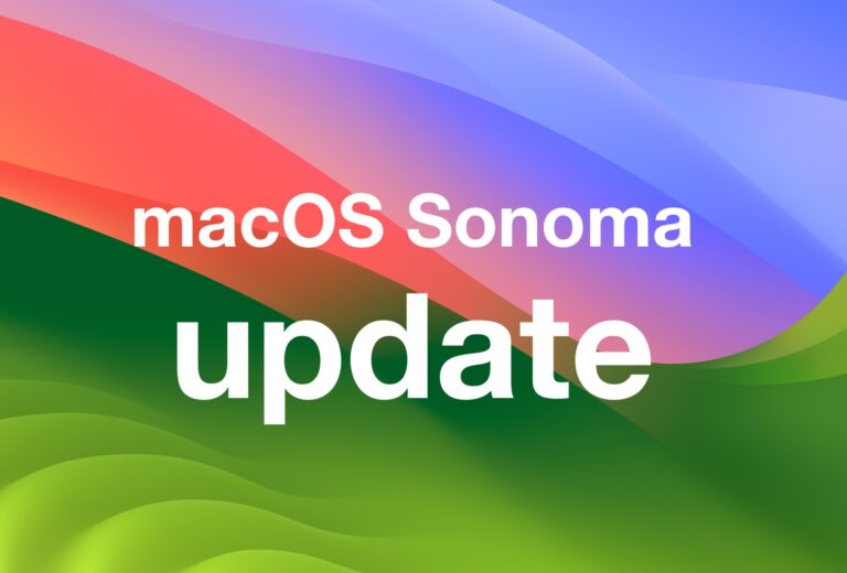 Обновление MacOS Sonoma 14.3 уже доступно для загрузки для Mac