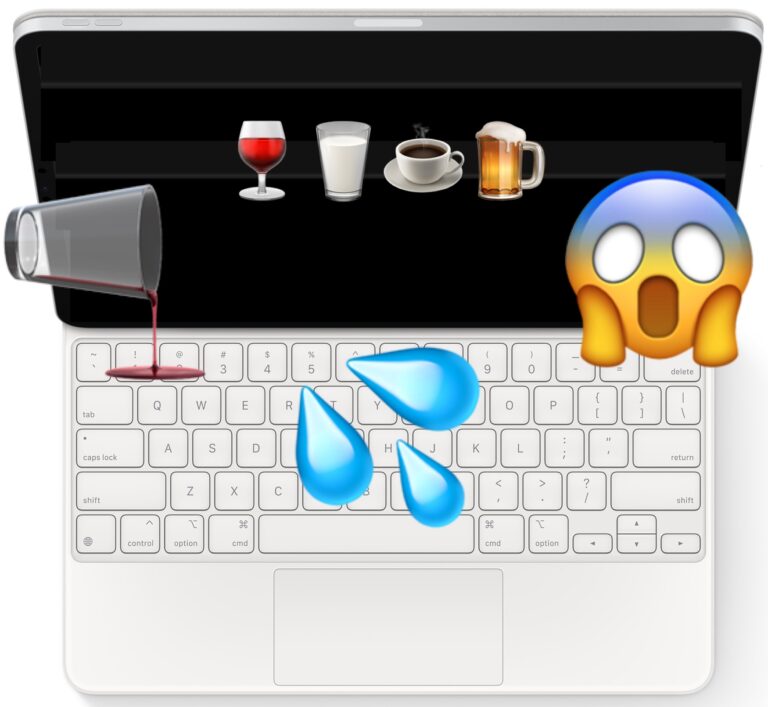 Пролили кофе или жидкость на клавиатуру iPad Magic Keyboard?  Вот что делать