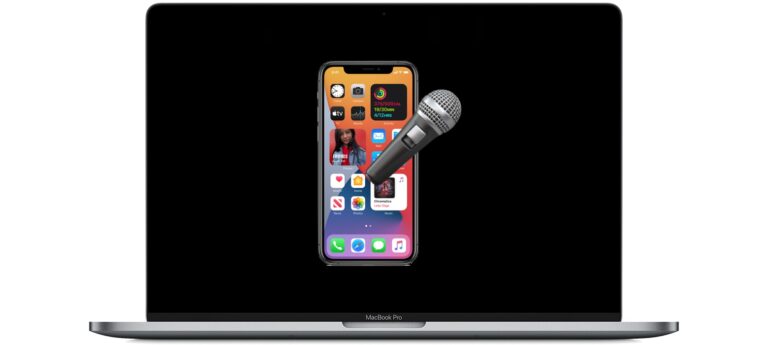 Как использовать iPhone в качестве микрофона для Mac