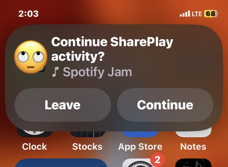 Как отключить SharePlay на iPhone
