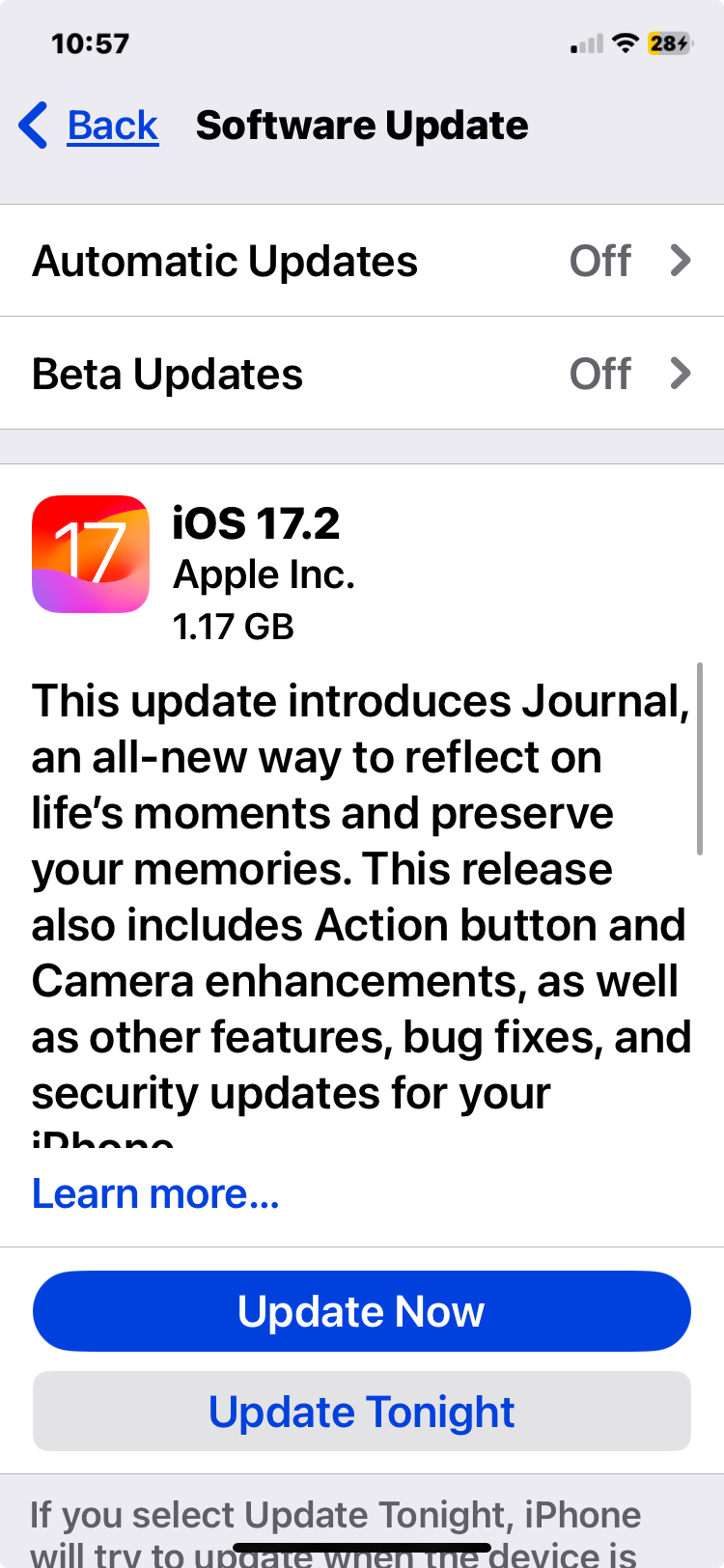 Выпущено обновление iOS 17.2 для iPhone с приложением «Журнал», автозаполнением PDF-файлов, функцией отслеживания сообщений и т. д.
