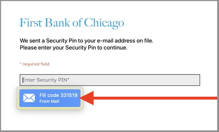 Как автоматически заполнять коды безопасности из почты на Mac, iPhone, iPad