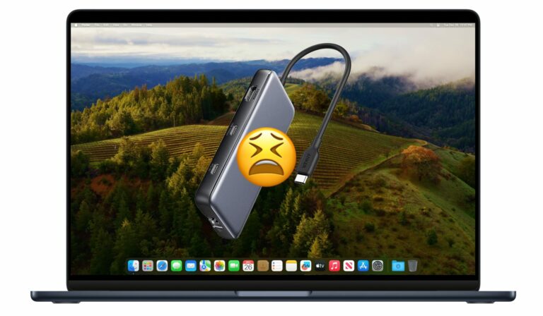USB-концентратор и внешние мониторы не работают после обновления MacOS Sonoma 14.4 для некоторых пользователей Mac